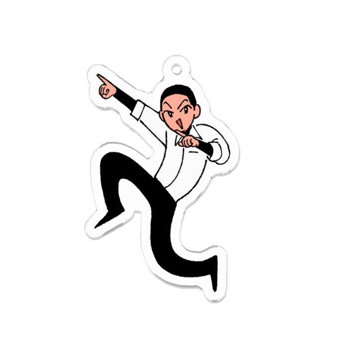 アクリルキーホルダー - 70 x 70 (mm)