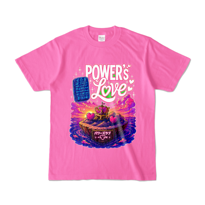 カラーTシャツ - S - ピンク (濃色)