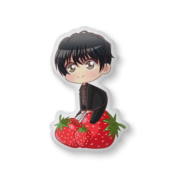 SixTONES ストーンズ Strawberry Breakfast Fukafuka Cushion - ねん