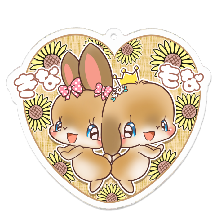 アクリルキーホルダー - 70 x 70 (mm)