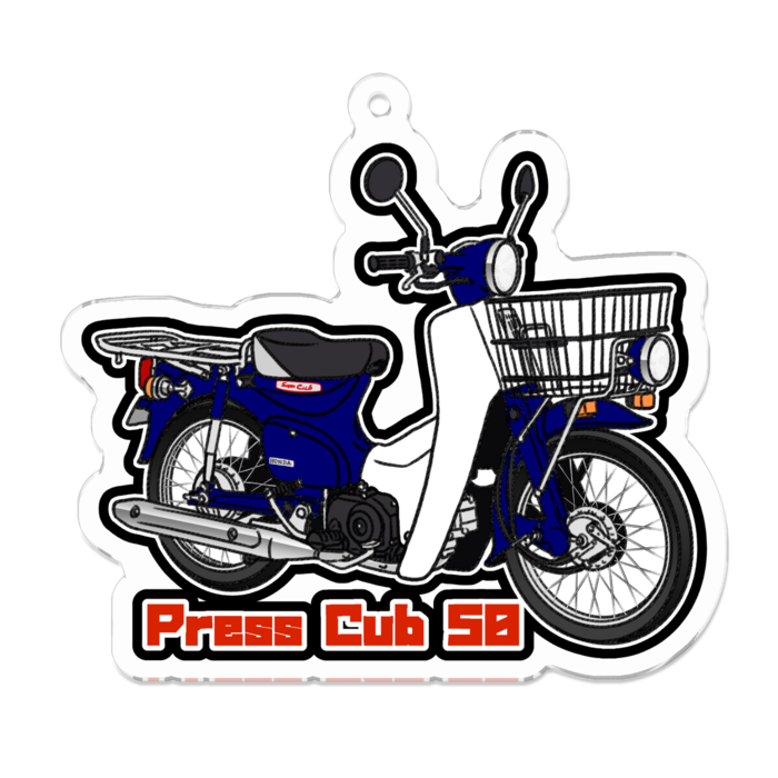 アクリルキーホルダー - 70 x 70 (mm)