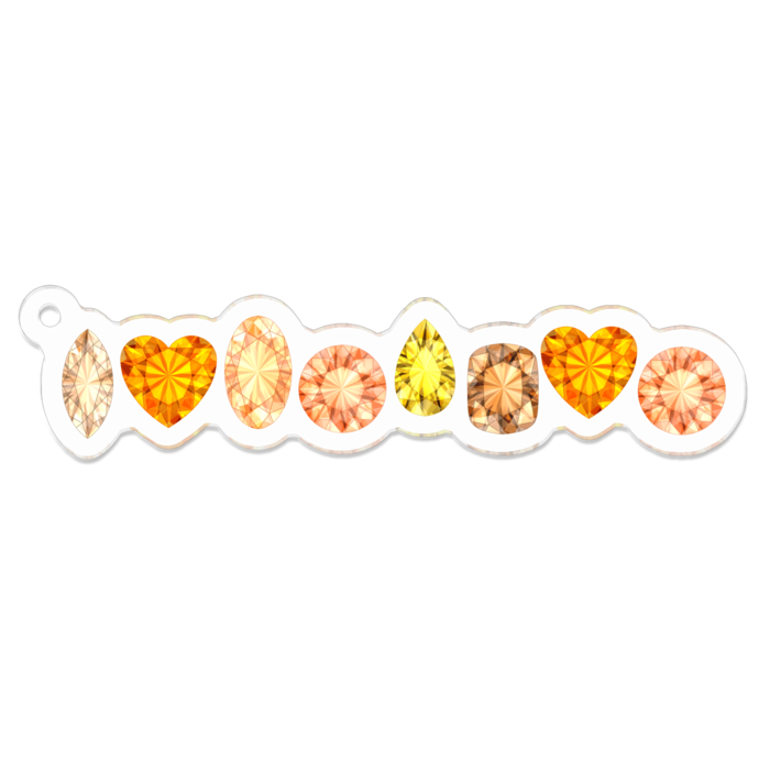 アクリルキーホルダー - 70 × 70 (mm)