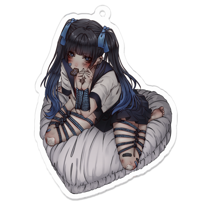 アクリルキーホルダー - 70 x 70 (mm)