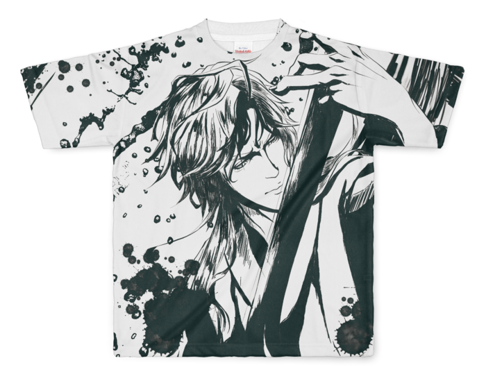 フルグラフィックTシャツ - L - 正面印刷のみ