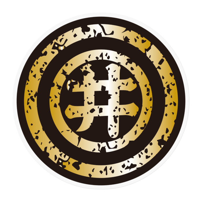 ステッカー - 100 x 100 (mm)