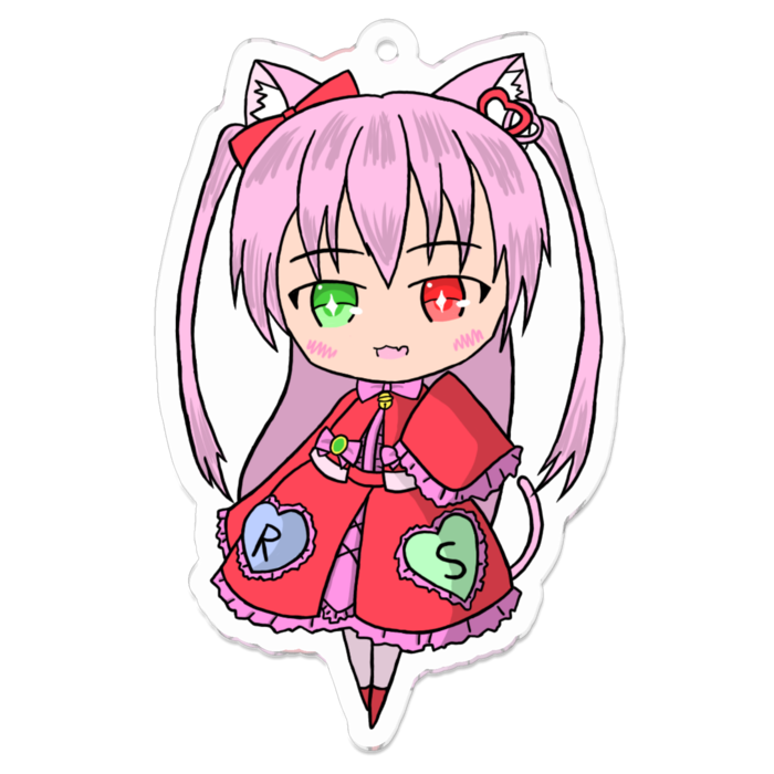 アクリルキーホルダー - 70 x 70 (mm)