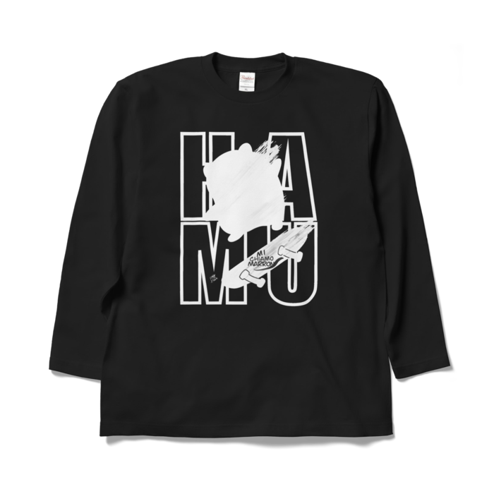 ロングスリーブTシャツ - XL - ブラック