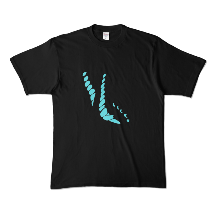 カラーTシャツ - XL - ブラック (濃色)
