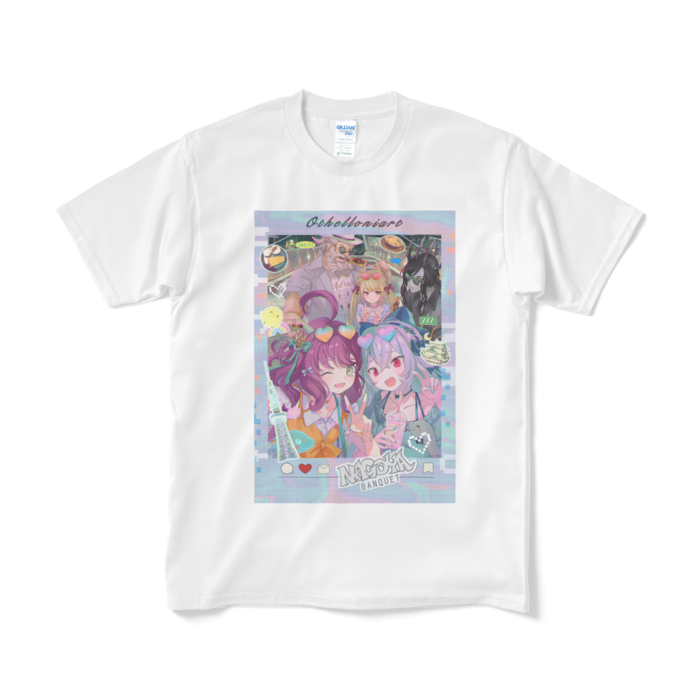 名古屋 前面(イラスト)- M - ホワイト