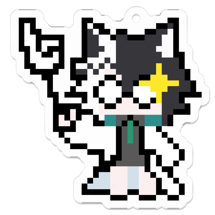 アクリルキーホルダー - 50 x 50 (mm)