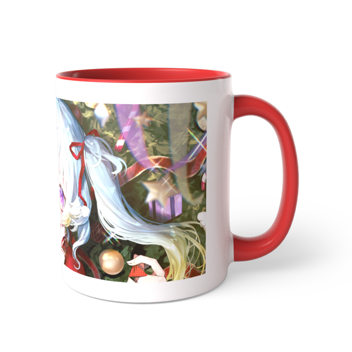 ツートンカラーマグカップ - 直径 8.2cm / 高さ 9.5cm