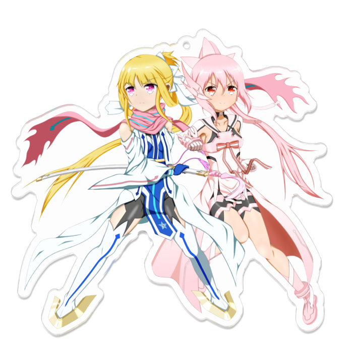 アクリルキーホルダー - 100 x 100 (mm)