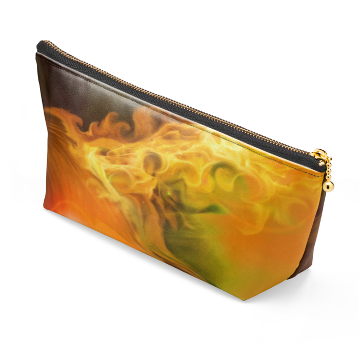 ポーチ - 長さ21.5cm / 高さ10cm - ブラック