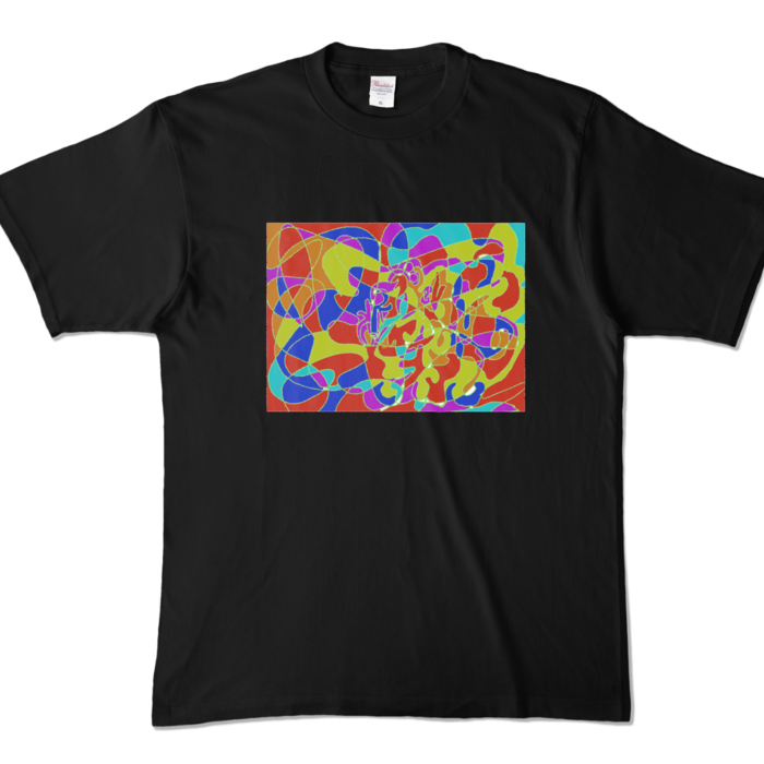 カラーTシャツ - XL - ブラック (濃色)