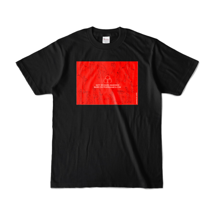 カラーTシャツ - S - ブラック (濃色)