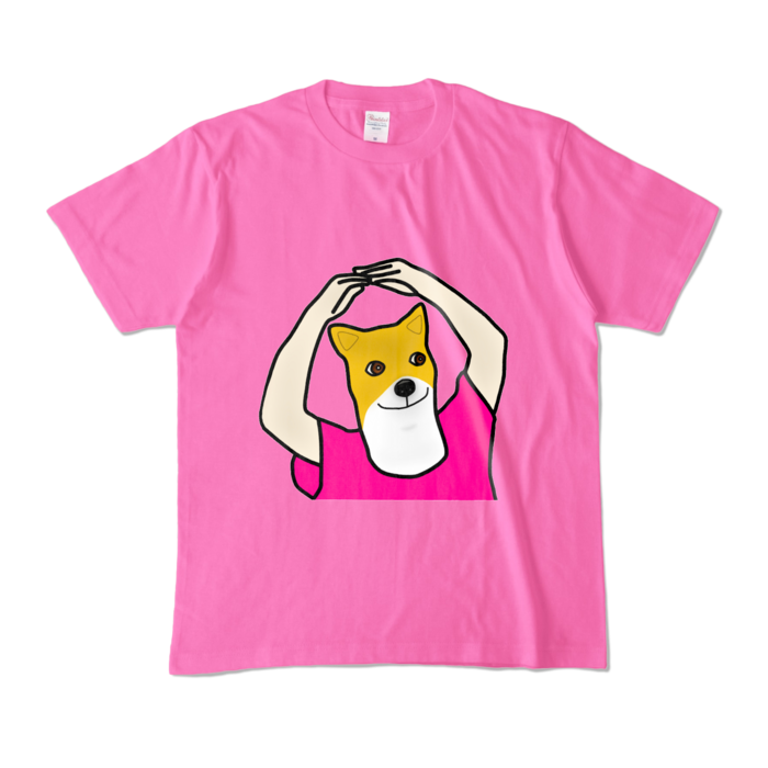 カラーTシャツ - M - ピンク (濃色)