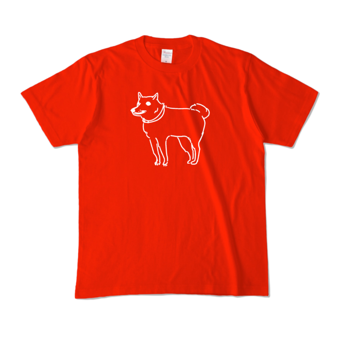 カラーTシャツ - M - レッド (濃色)