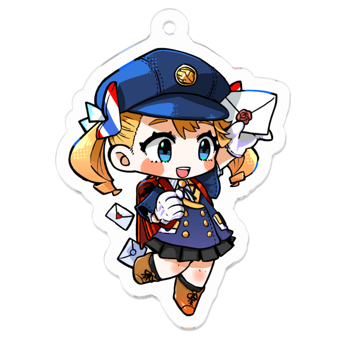 アクリルキーホルダー - 50 x 50 (mm)