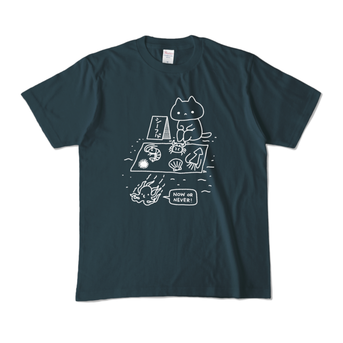 カラーTシャツ - M - デニム (濃色)