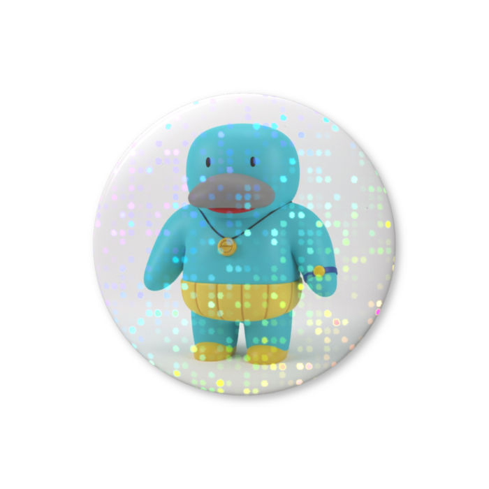 ホログラム缶バッジ - 25mm