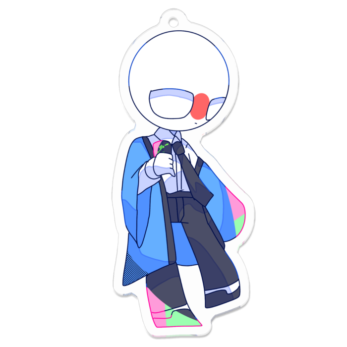 アクリルキーホルダー - 70 x 70 (mm)