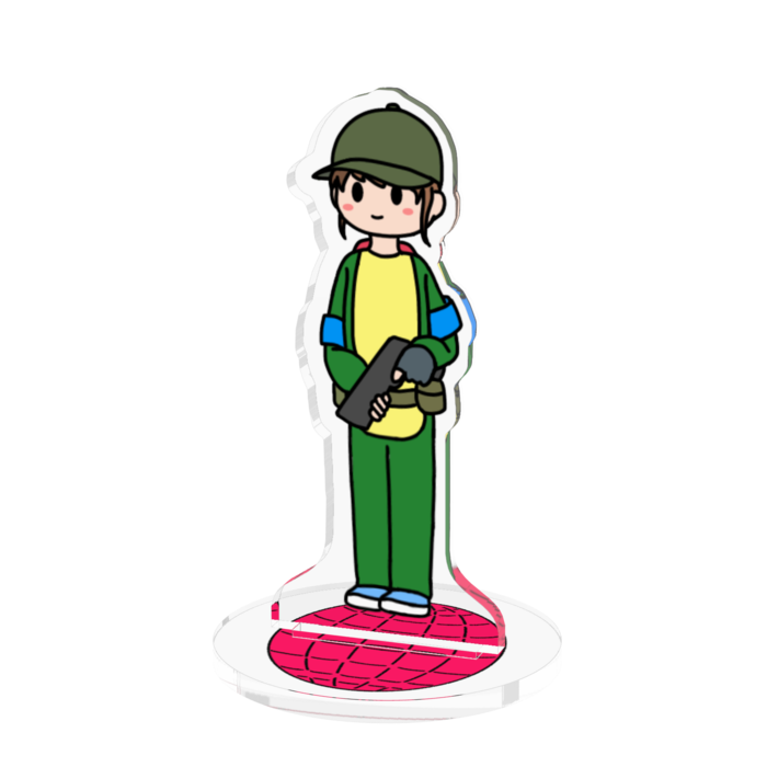 アクリルフィギュア - 70x70mm