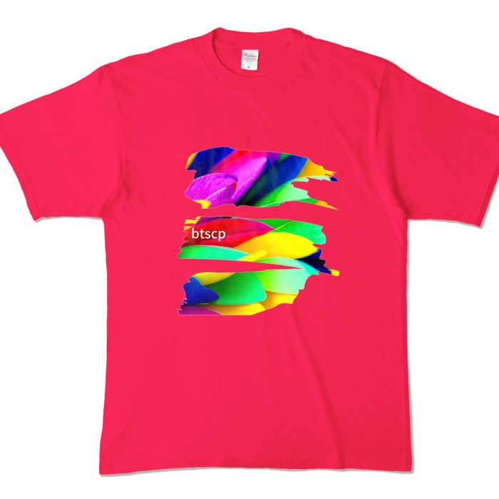 カラーTシャツ - XL - ホットピンク (濃色)