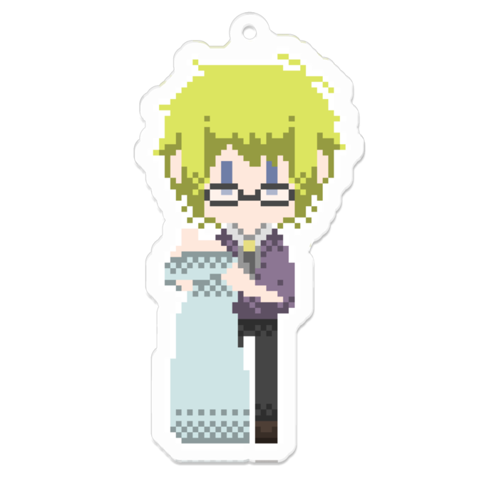 アクリルキーホルダー - 70 x 70 (mm)