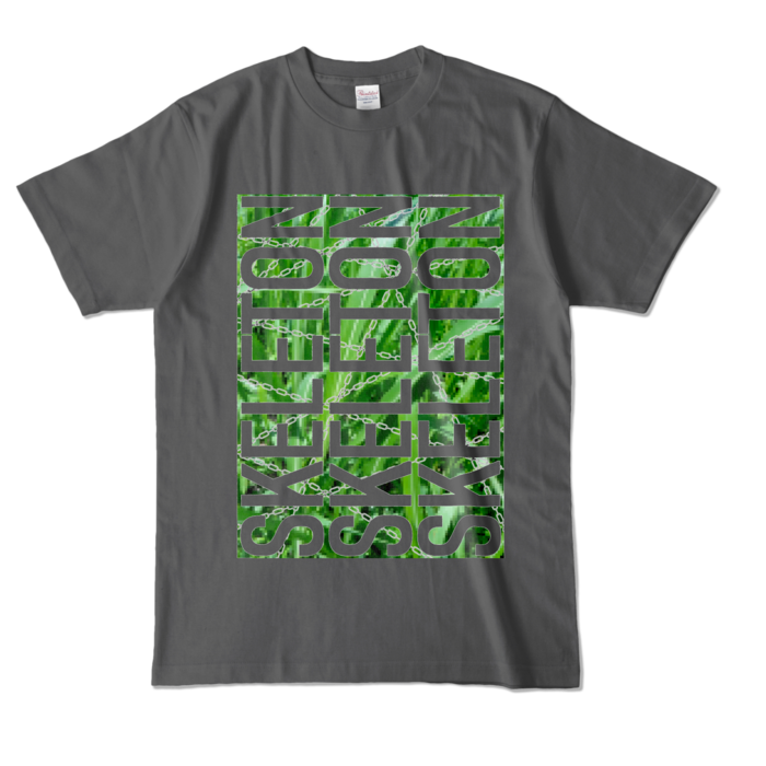 カラーTシャツ - L - チャコール (濃色)