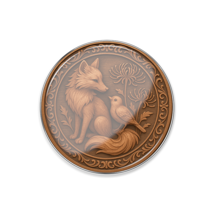 ピンバッジ - 丸形25mm