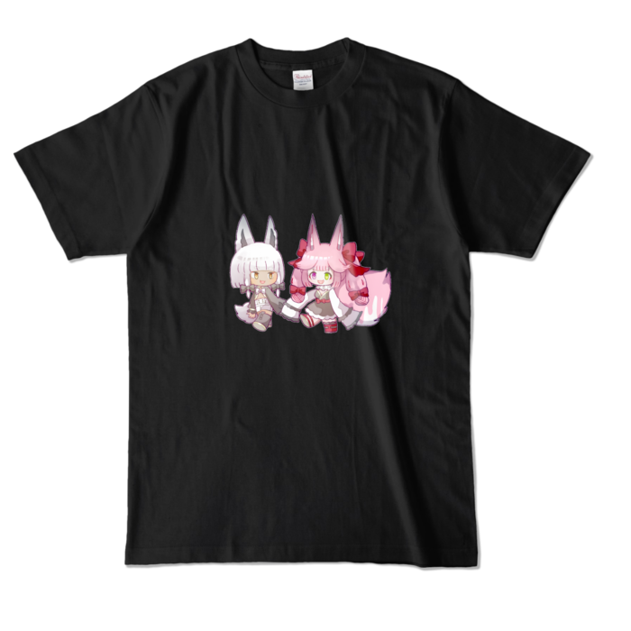 カラーTシャツ - L - ブラック (濃色)