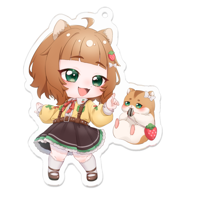 アクリルキーホルダー - 70 x 70 (mm)