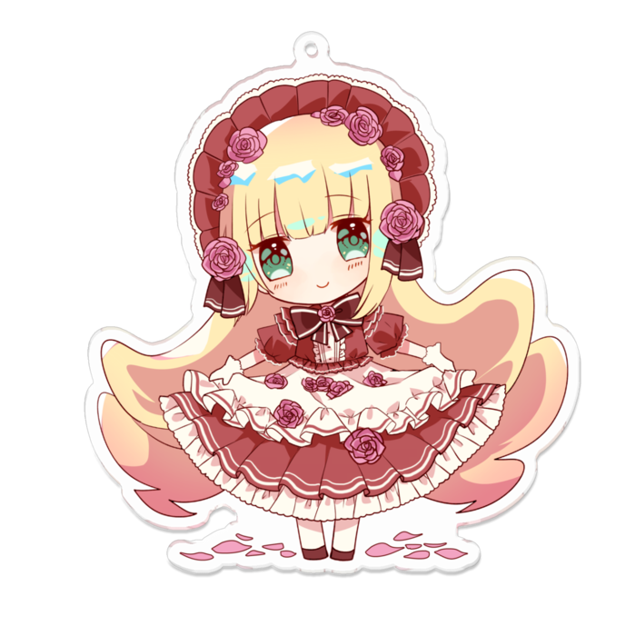 アクリルキーホルダー - 100 x 100 (mm)