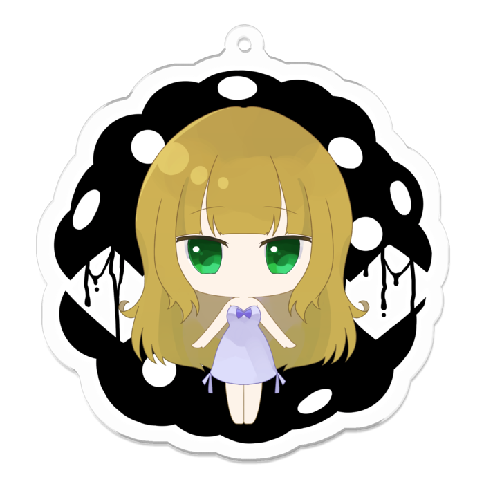 アクリルキーホルダー - 70 x 70 (mm)