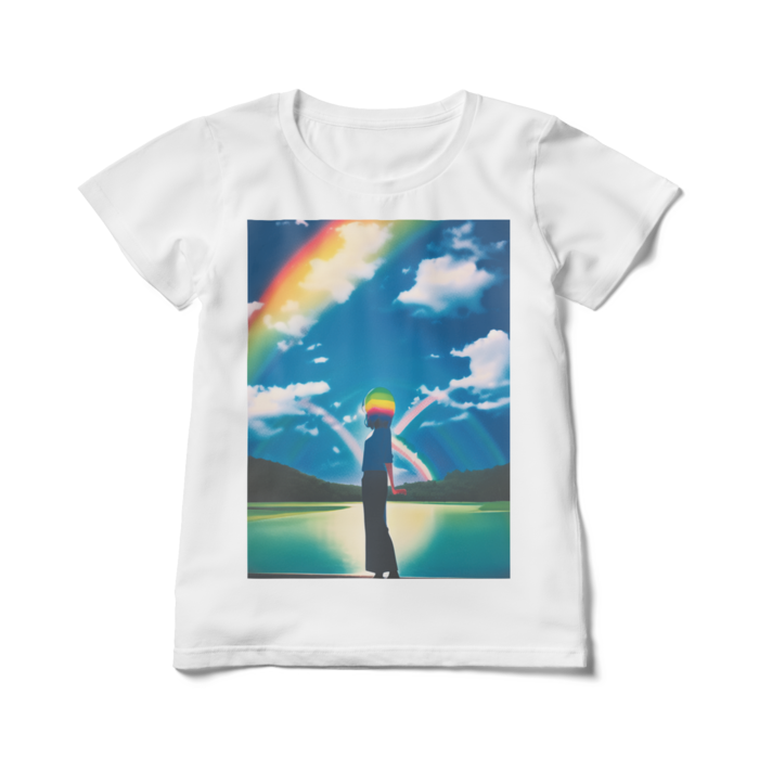レディースTシャツ - L - 白