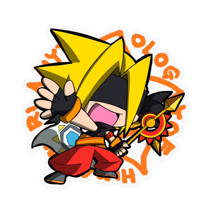 ステッカー - 100 x 100 (mm)