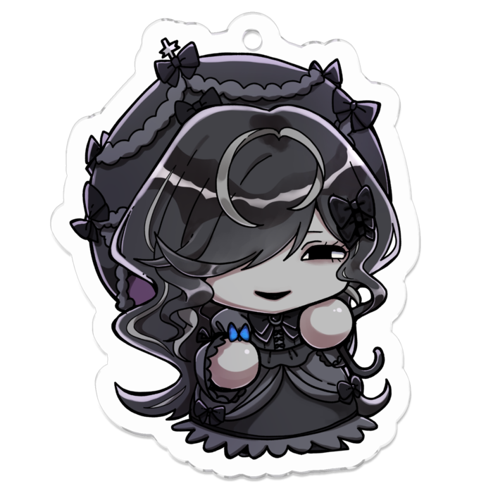 Acrylic Keychain - 50 x 50 (mm)