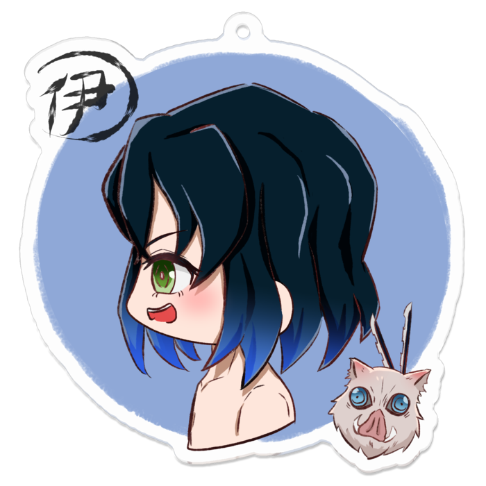 アクリルキーホルダー - 70 x 70 (mm)