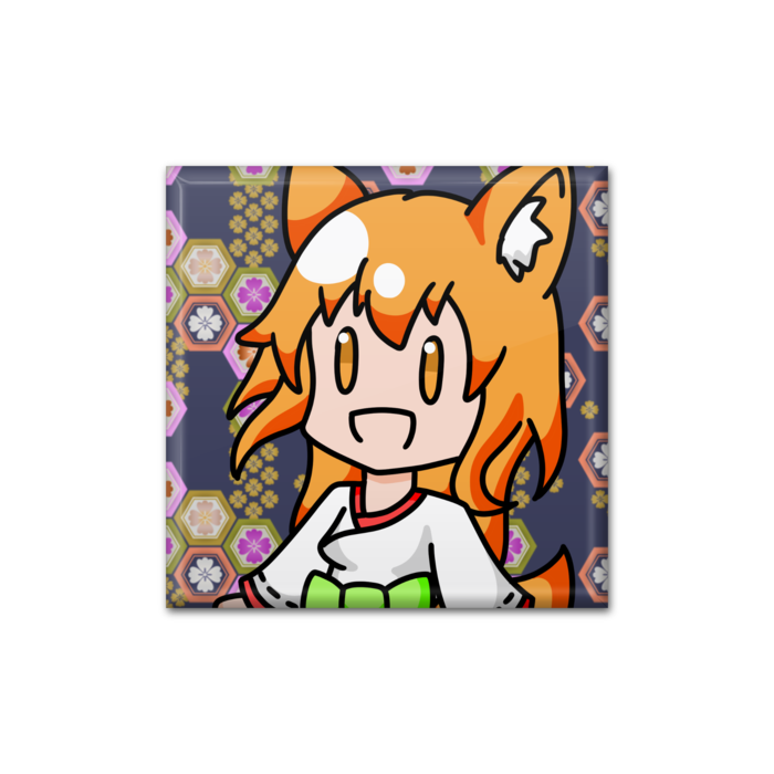 缶バッジ - 四角形40mm