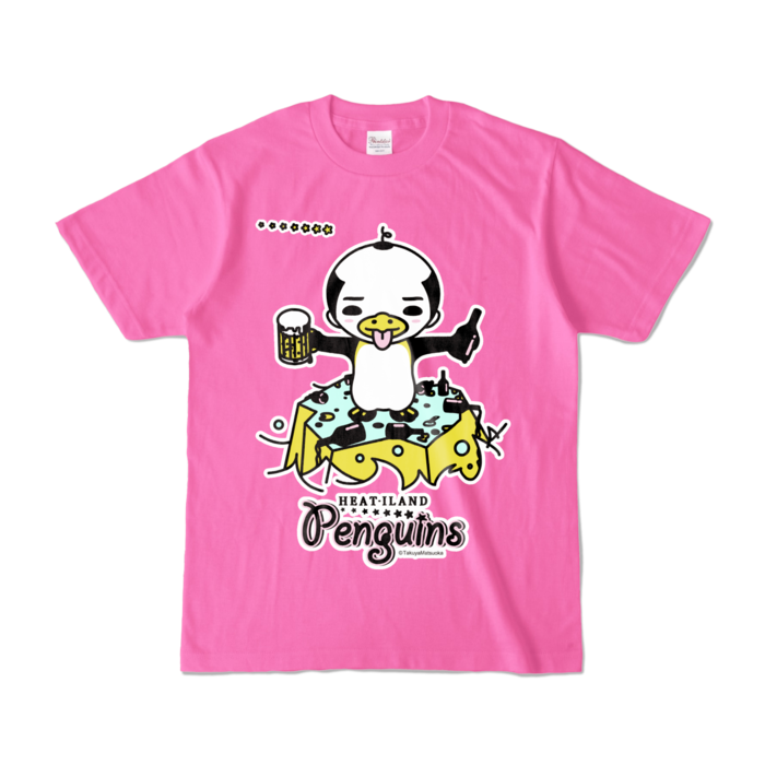 カラーTシャツ - S - ピンク (濃色)