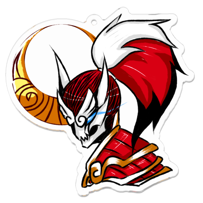 アクリルキーホルダー - 70 x 70 (mm)