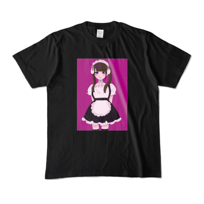 表面 カラーTシャツ - M - ブラック (濃色)