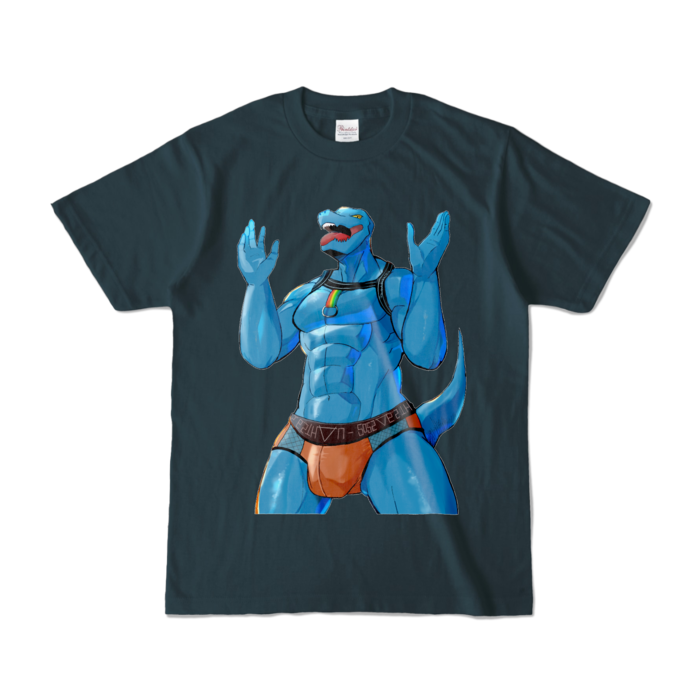 カラーTシャツ - S - デニム (濃色)