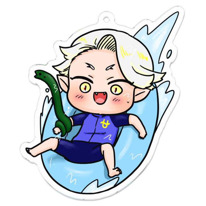 アクリルキーホルダー - 70 x 70 (mm)