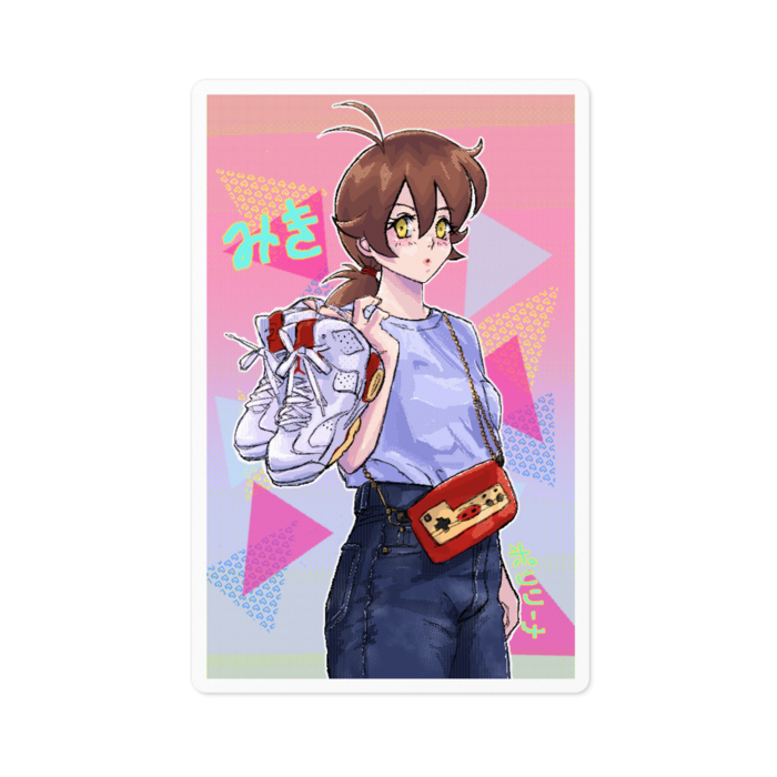 ステッカー - 100 x 100 (mm)