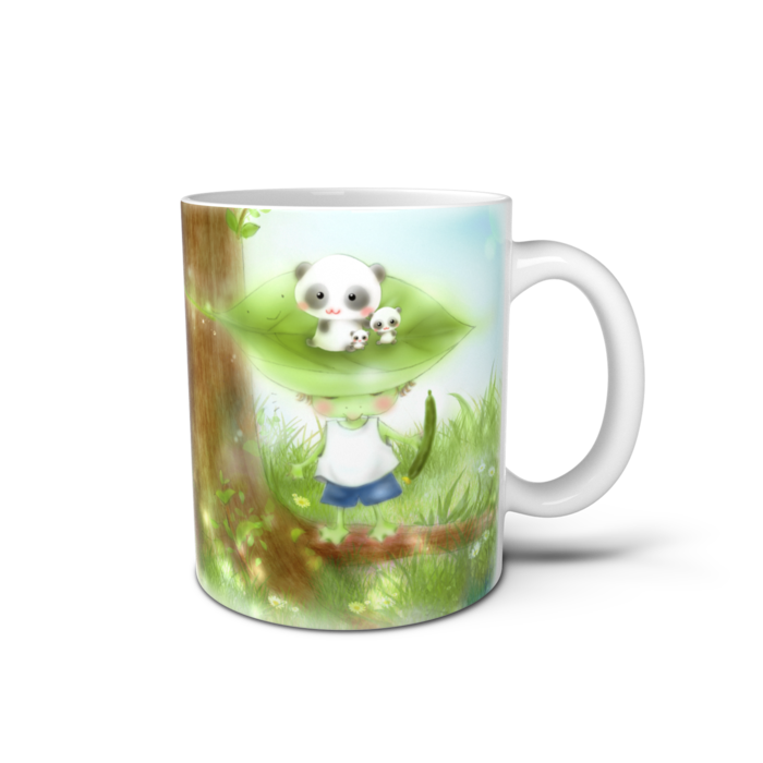 マグカップ - 直径 8 cm / 高さ 9.5 cm