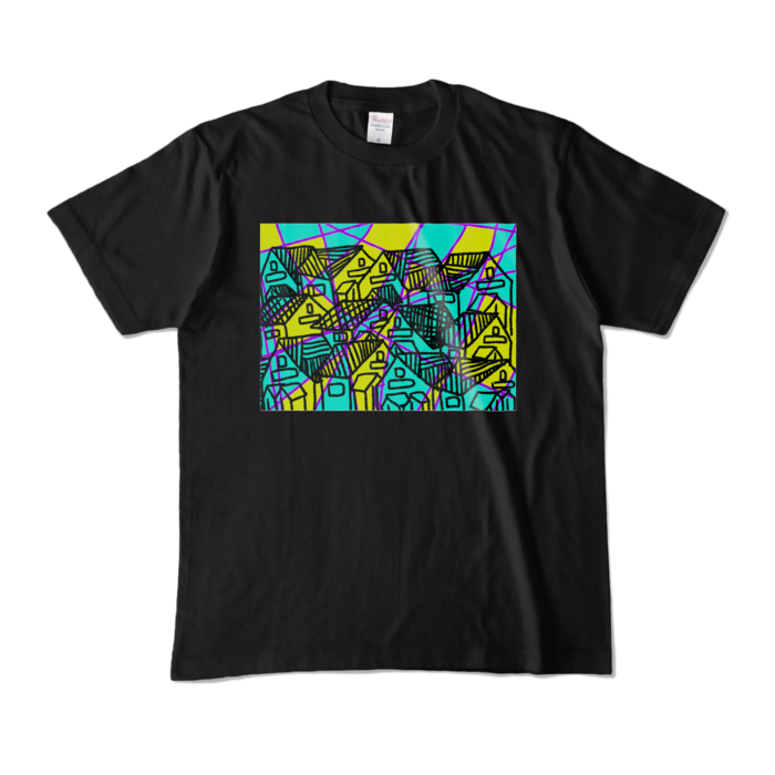 カラーTシャツ - M - ブラック (濃色)