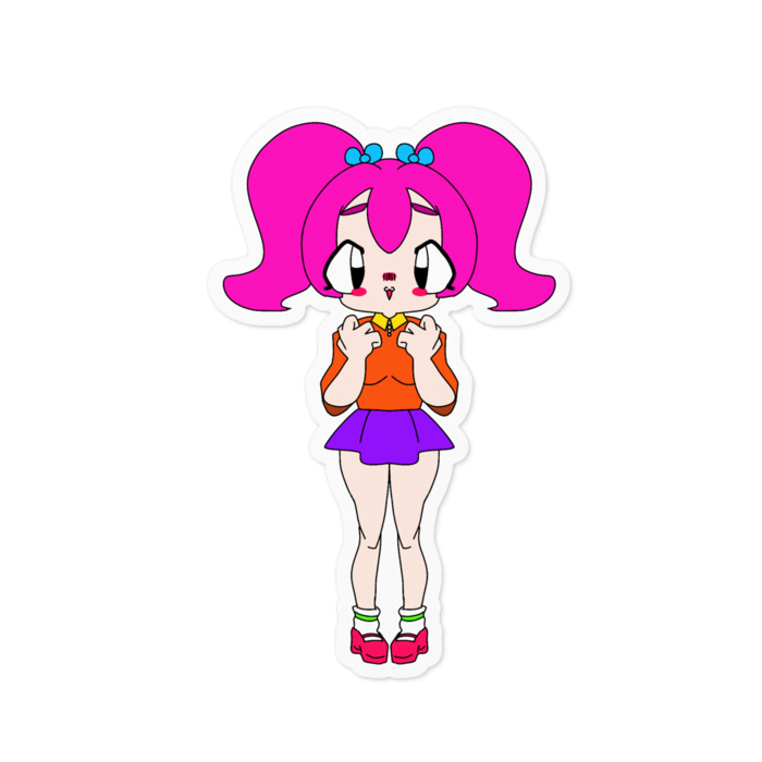 ステッカー - 100 x 100 (mm)