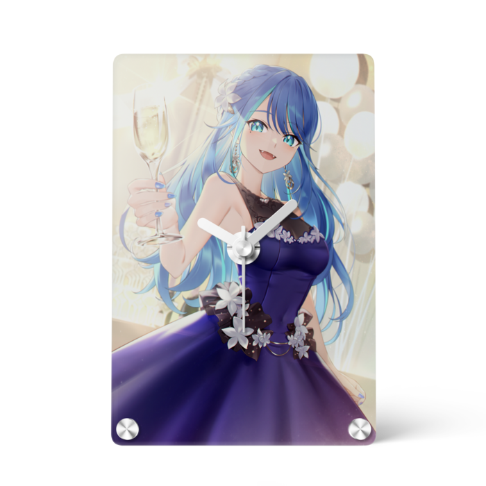 アクリル時計 - 100x148mm