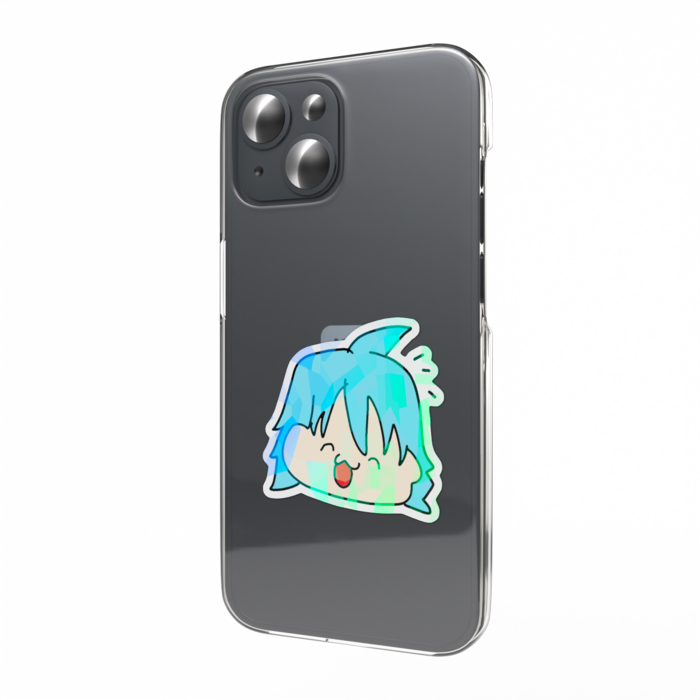 ホログラムスマホステッカー - 縦